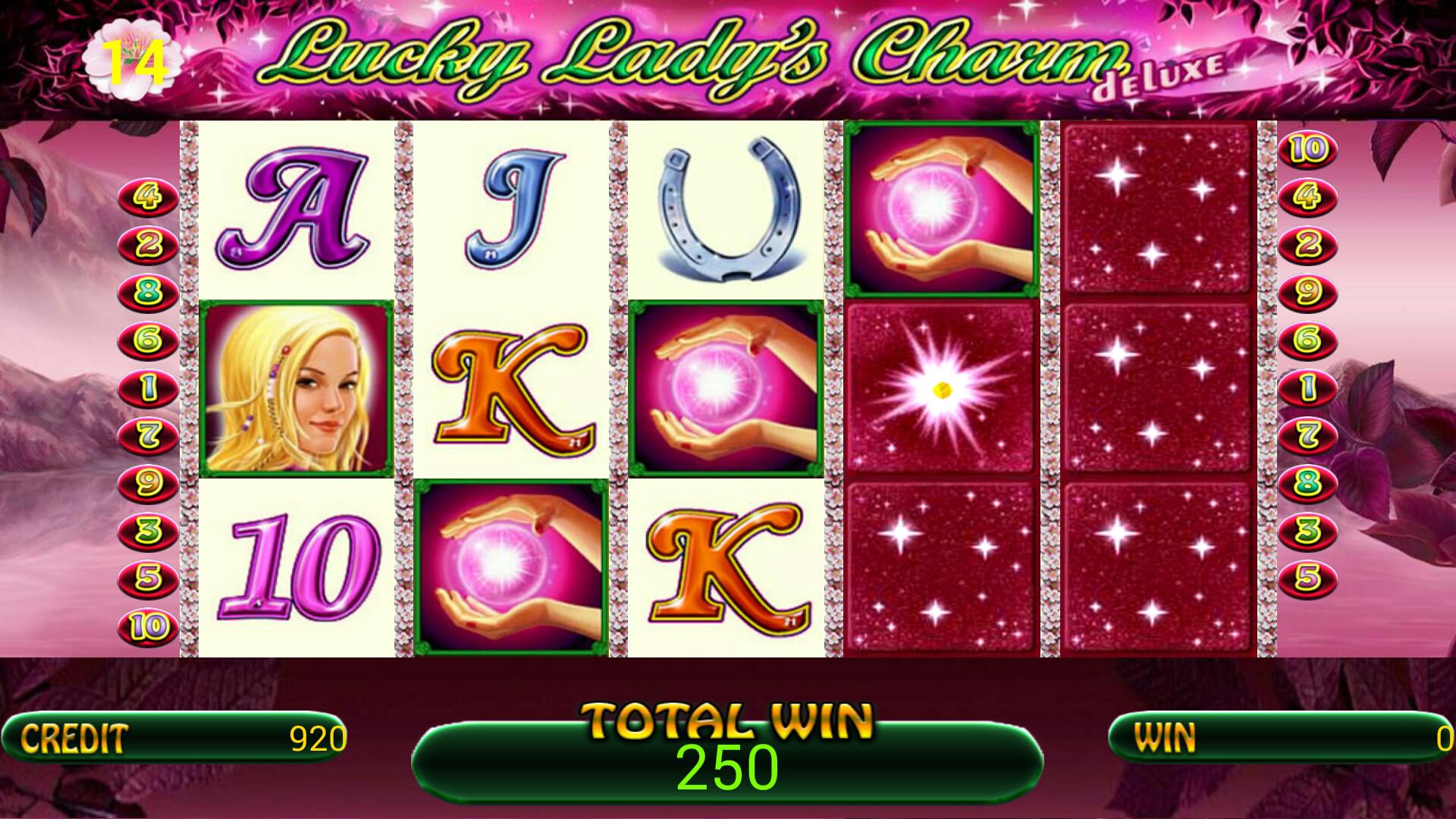 Lucky lady charm deluxe free play